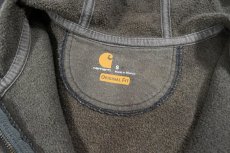 画像4: Used Carhartt Zip Sweat Hoodie Fade Olive (4)