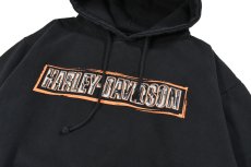 画像2: Used Harley-Davidson Print Sweat Hoodie (2)