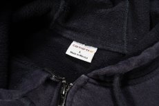 画像4: Used Carhartt Zip Sweat Hoodie Navy (4)