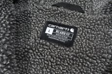 画像4: Used Carhartt Boa Lined Zip Sweat Hoodie Charcoal (4)