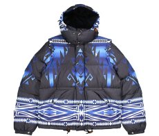 画像1: Polo Ralph Lauren Cortina Down Jacket Blue Multi ラルフローレン (1)