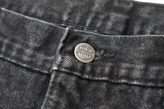 画像5: Used Harley-Davidson Denim Pants Black (5)