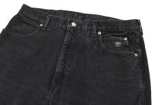 画像2: Used Harley-Davidson Denim Pants Black (2)