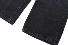 画像3: Used Harley-Davidson Denim Pants Black (3)