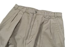 画像2: Deadstock Dockers Pleated Chino Trouser Khaki (2)