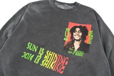 画像2: Used Print Sweat Shirt "Bob Marley" (2)