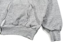 画像3: Used Raglan Sleeve Blank Sweat Hoodie Grey (3)