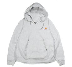 画像1: Used Carhartt Pullover Sweat Hoodie Ash (1)