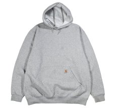 画像1: Used Carhartt Pullover Sweat Hoodie Grey (1)