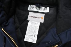 画像4: Used Carhartt Duck Active Jacket Navy (4)