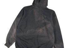 画像6: Used Carhartt Pullover Sweat Hoodie Fade Black "Sportline" (6)