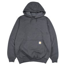 画像1: Used Carhartt Pullover Sweat Hoodie Charcoal (1)