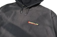 画像2: Used Carhartt Pullover Sweat Hoodie Fade Black "Sportline" (2)