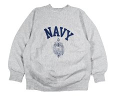 画像1: Used USNA Sweat Shirt made in USA (1)