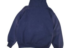 画像6: Used Pannill Blank Sweat Hoodie Fade Navy made in USA (6)