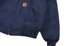 画像3: Used Carhartt Duck Active Jacket Navy (3)