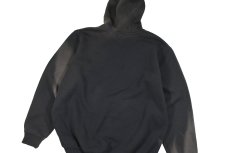 画像6: Used Carhartt Pullover Sweat Hoodie Fade Black "Lowe's" (6)