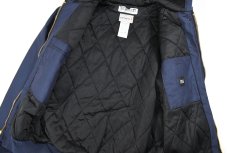 画像5: Used Carhartt Duck Active Jacket Navy (5)