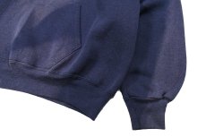 画像3: Used Pannill Blank Sweat Hoodie Fade Navy made in USA (3)