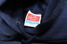 画像5: Used Pannill Blank Sweat Hoodie Fade Navy made in USA (5)