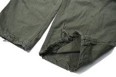 画像3: 60s Used Us Army Cotton Poplin Non Rip Jungle Fatigue Pants Olive (3)