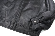 画像3: Used M.Julian Wilsons Leather Leather Jacket Black (3)