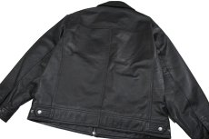 画像7: Used St John's Bay Leather Jacket Black (7)