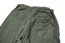 画像4: Used Us Army Cotton Sateen OG-107 Baker Pants  (4)