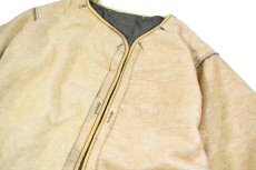 画像2: Used Us Army M-51 Pile Liner Jacket (2)