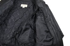 画像6: Deadstock St John's Bay Leather Jacket Black (6)