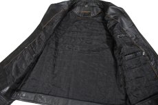 画像5: Used St John's Bay Leather Jacket Black (5)