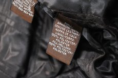 画像5: Used St John's Bay Leather Jacket Brown (5)