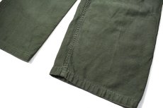 画像3: Used Us Army Cotton Sateen OG-107 Baker Pants  (3)