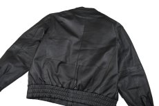 画像8: Deadstock St John's Bay Leather Jacket Black (8)