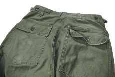 画像4: Used Us Army Cotton Sateen OG-107 Baker Pants  (4)