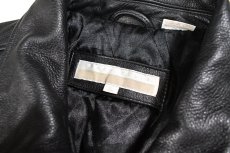 画像4: Used Perry Ellis Leather Jacket Black (4)