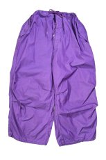 画像1: Deadstock Us Army Snow Camo Over Dye Pants Purple (1)