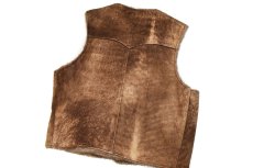 画像6: Used Schott Mouton Vest made in USA (6)