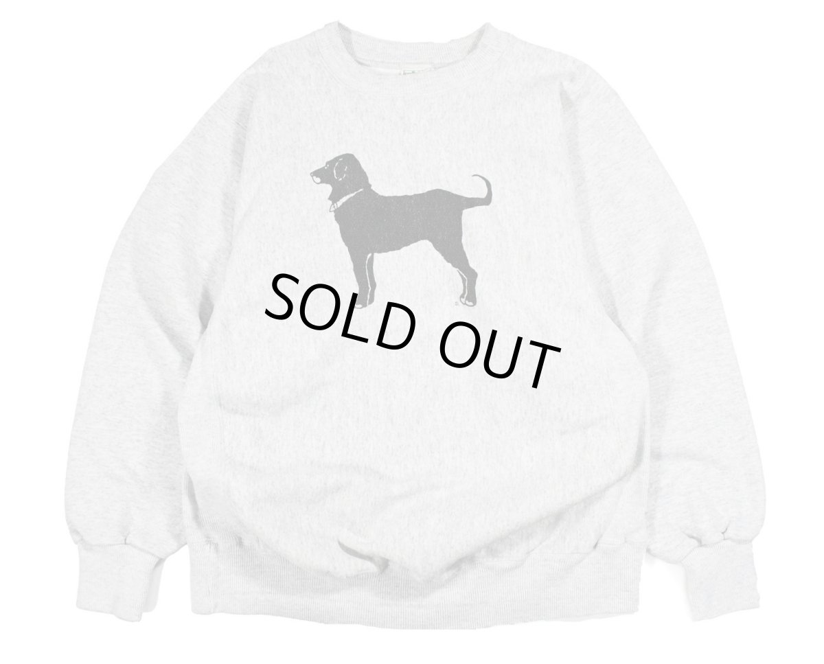 画像1: Used The Black Dog Sweat Shirt made in USA (1)