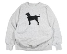 画像1: Used The Black Dog Sweat Shirt made in USA (1)