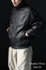 画像9: Deadstock St John's Bay Leather Jacket Black (9)