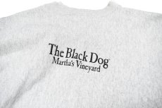 画像5: Used The Black Dog Sweat Shirt made in USA (5)