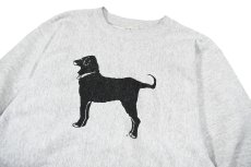 画像2: Used The Black Dog Sweat Shirt made in USA (2)