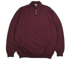 画像1: Used Eddie Bauer Wool Knit Polo (1)