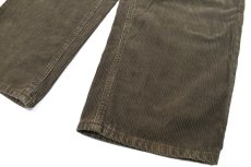 画像3: Used Old Navy Corduroy Carpenter Pants Olive (3)