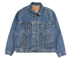 画像1: 93' Used Levi's 70507-4890 Denim Trucker Jacket made in USA リーバイス (1)