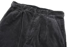 画像2: Used MHL Corduroy Pants Charcoal (2)