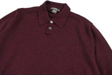 画像2: Used Eddie Bauer Wool Knit Polo (2)