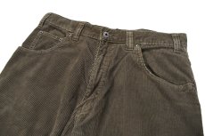 画像2: Used Old Navy Corduroy Carpenter Pants Olive (2)