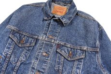 画像2: 93' Used Levi's 70507-4890 Denim Trucker Jacket made in USA リーバイス (2)